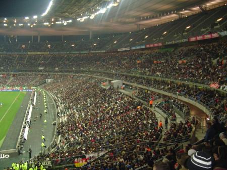 Stade au deux tiers pleins